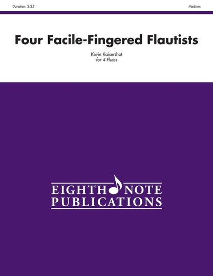 Four Facile-Fingered Flautists 4 Flutes