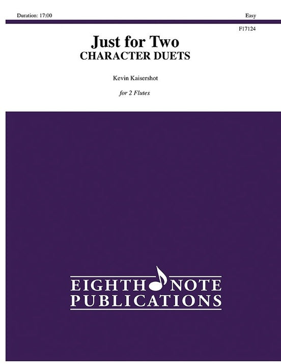 Just For Two Character Duets For 2 Flutes