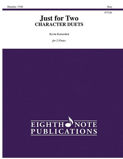 Just For Two Character Duets For 2 Flutes