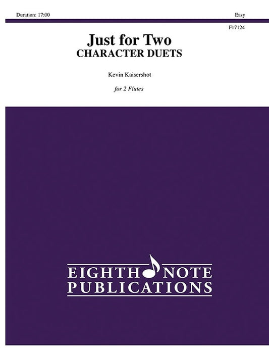Just For Two Character Duets For 2 Flutes