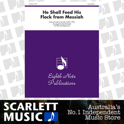 He Shall Feed His Flock From Messiah Flute/Piano — view 2