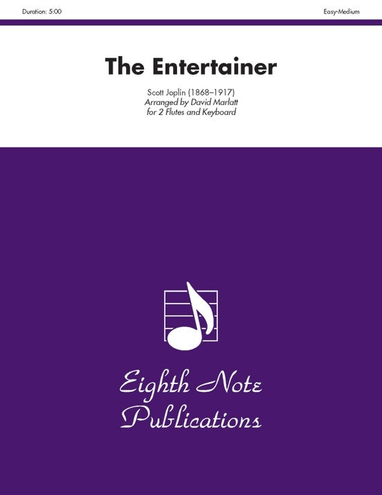 Entertainer The 2 Flutes/Piano