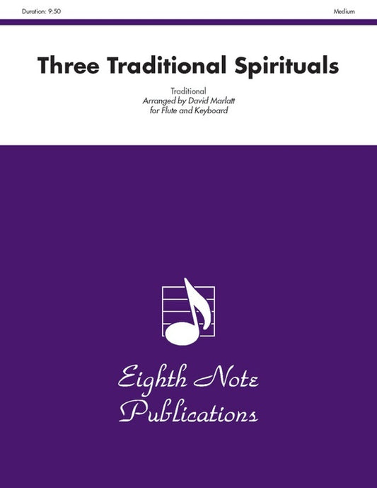 Three Traditional Spirituals for Flute and Piano Sheet Music