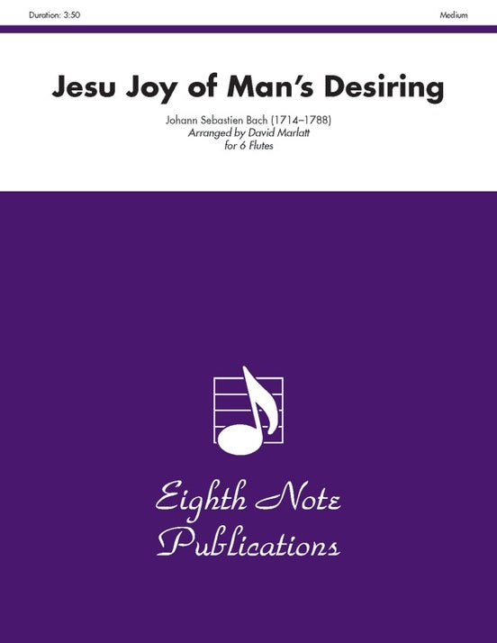 Jesu Joy Of Mans Desiring Flute Sextet