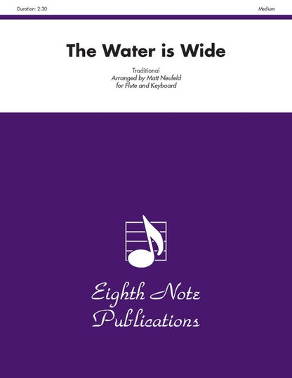 Water is Wide Flute and Piano Sheet Music