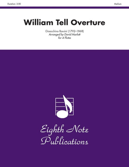 William Tell Overture for 4 Flutes Sheet Music