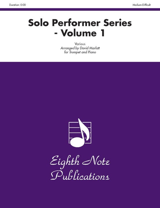 Solo Performer Series Volume 1 Trumpet and Piano Sheet Music