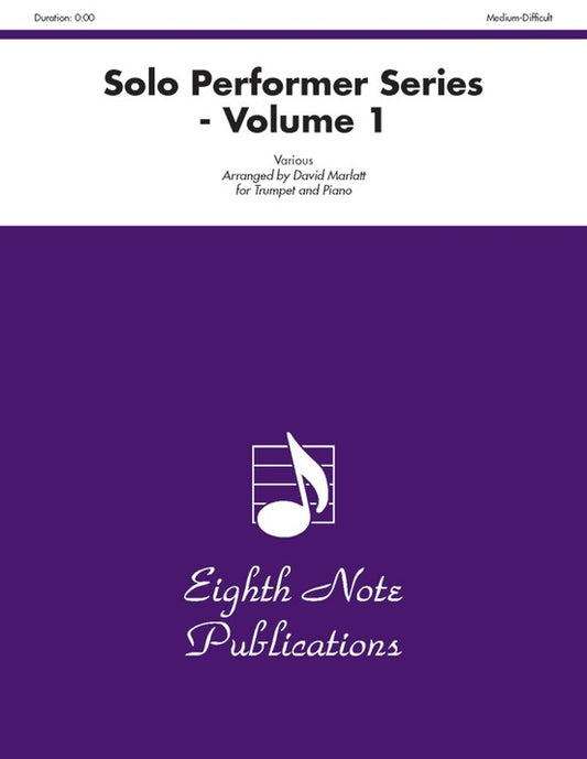 Solo Performer Series Volume 1 Trumpet and Piano Sheet Music
