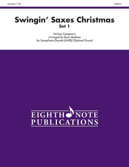 Swingin' Saxes Christmas Set 1 - Aatb Sax Quartet