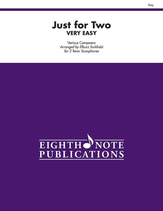 Just For Two Very Easy Tenor Saxophone Duets