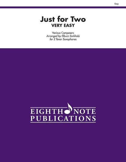 Just For Two Very Easy Tenor Saxophone Duets