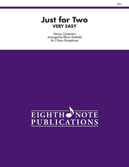 Just For Two Very Easy Tenor Saxophone Duets
