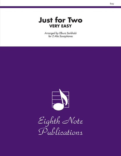 Just For Two Very Easy Alto Saxophone Duets