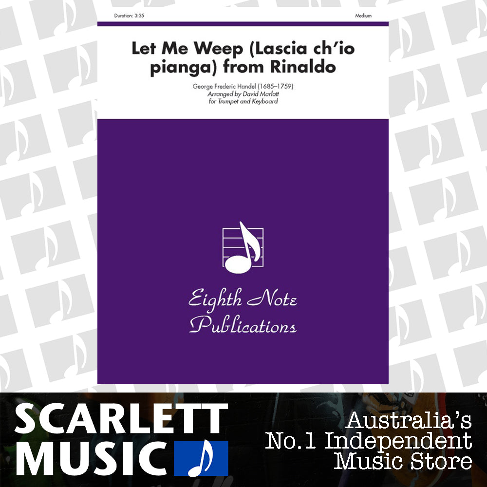 Let Me Weep From Rinaldo Trumpet/Piano — view 2