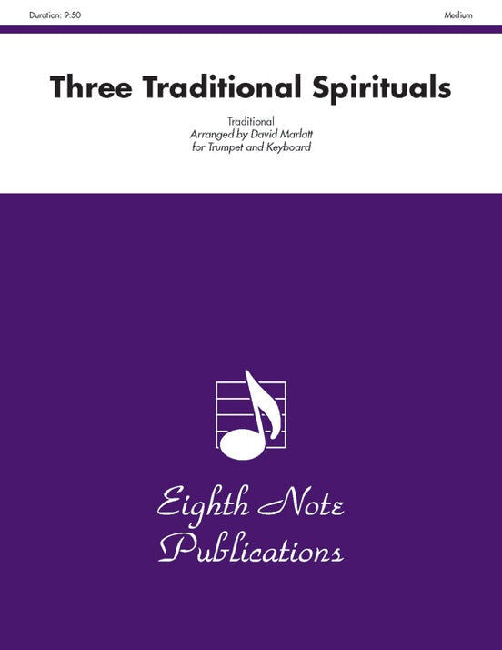 Three Traditional Spirituals for Trumpet and Piano Sheet Music