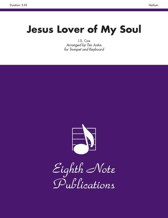Jesus Lover Of My Soul Trumpet/Piano