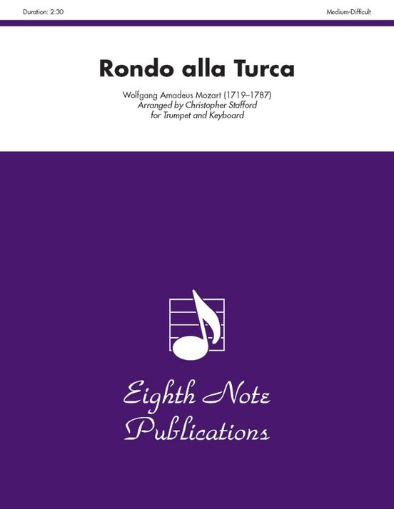 Rondo Alla Turca Trumpet/Piano