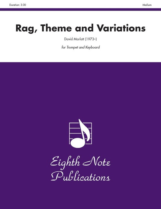 Rag Theme And Variations Trumpet/Piano