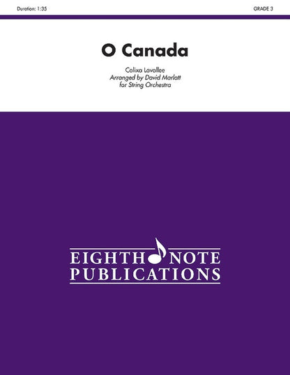 O Canada String Orchestra Gr 3