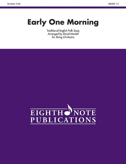 Early One Morning String Orchestra Gr 1.5