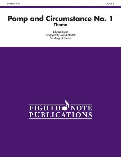 Pomp And Circumstance No. 1 - Theme String Orchestra Gr 2