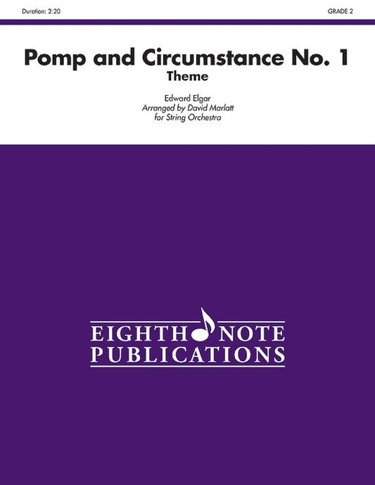 Pomp And Circumstance No. 1 - Theme String Orchestra Gr 2