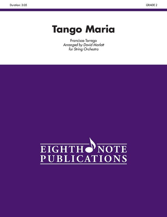 Tango Maria String Orchestra Sheet Music Grade 2