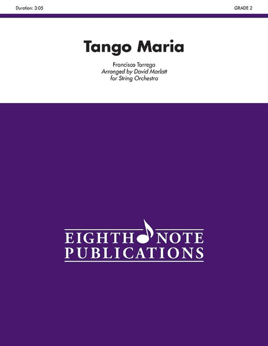 Tango Maria String Orchestra Sheet Music Grade 2