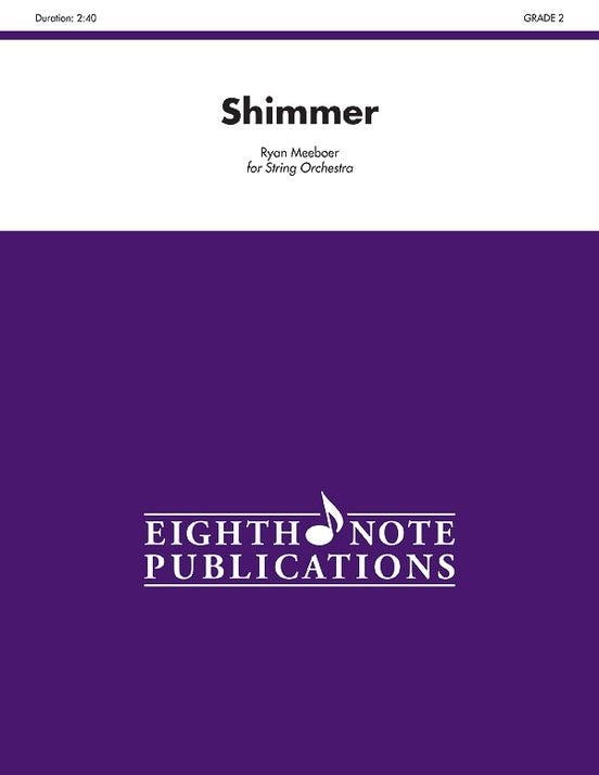 Shimmer String Orchestra Sheet Music Grade 2
