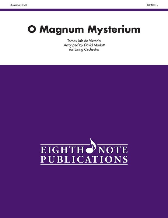 O Magnum Mysterium String Orchestra Gr 2
