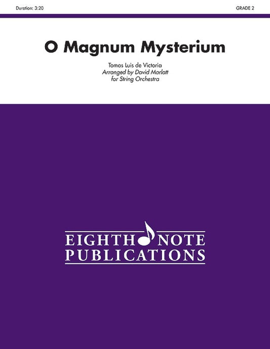 O Magnum Mysterium String Orchestra Gr 2