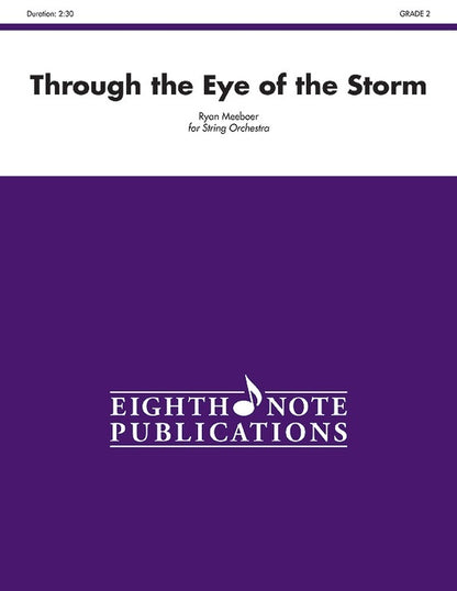 Through the Eye of the Storm String Orchestra Sheet Music Grade 2