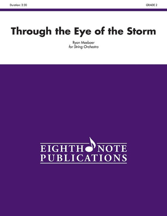 Through the Eye of the Storm String Orchestra Sheet Music Grade 2
