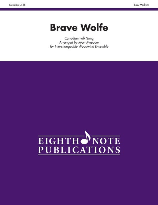 Brave Wolfe Flexible Woodwind Ensemble Sheet Music