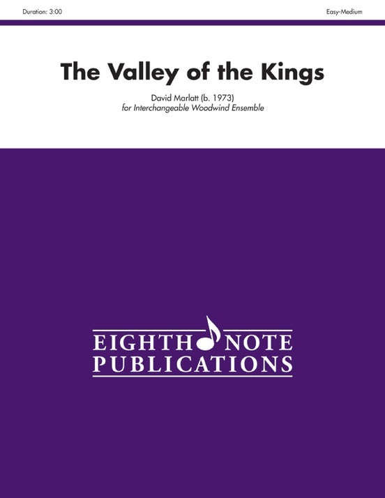 Valley of the Kings Flexible Woodwind Ensemble Sheet Music