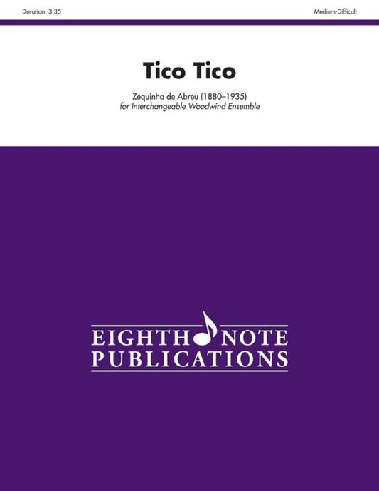Tico Tico Flexible Woodwind Ensemble Sheet Music