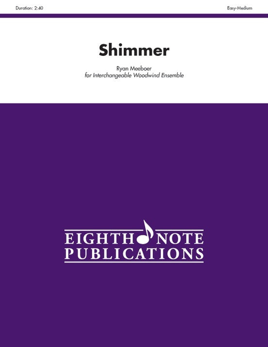 Shimmer Flexible Woodwind Ensemble Sheet Music
