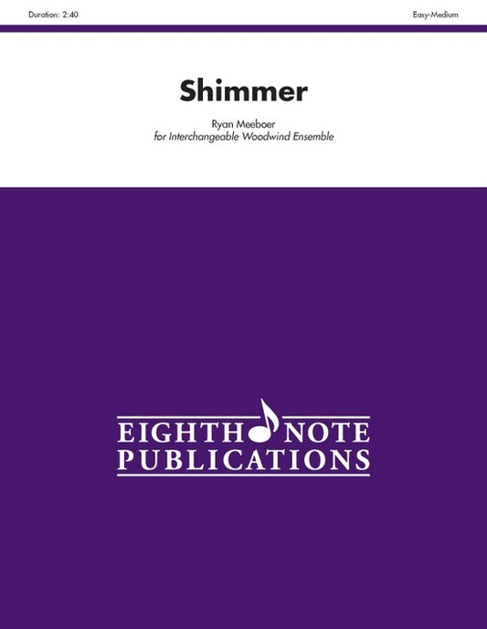 Shimmer Flexible Woodwind Ensemble Sheet Music