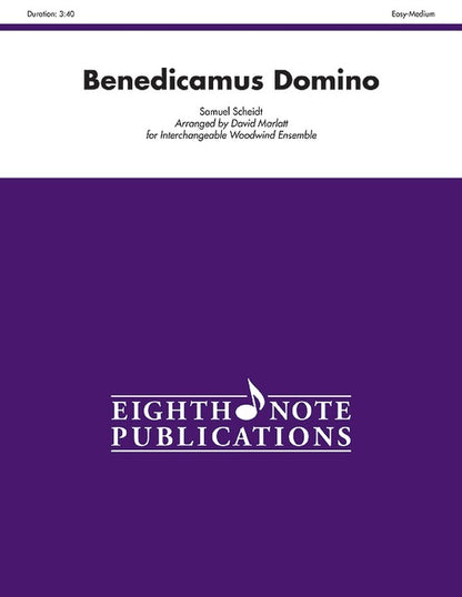 Benedicamus Domino Flexible Woodwind Ensemble Sheet Music