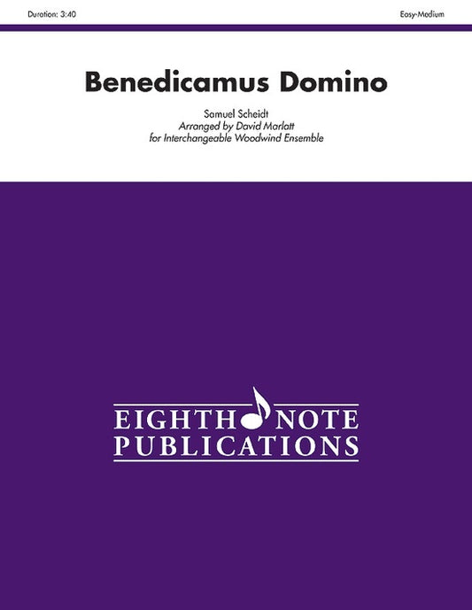 Benedicamus Domino Flexible Woodwind Ensemble Sheet Music
