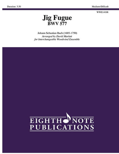 Jig Fugue BWV 577 Flexible Woodwind Ensemble
