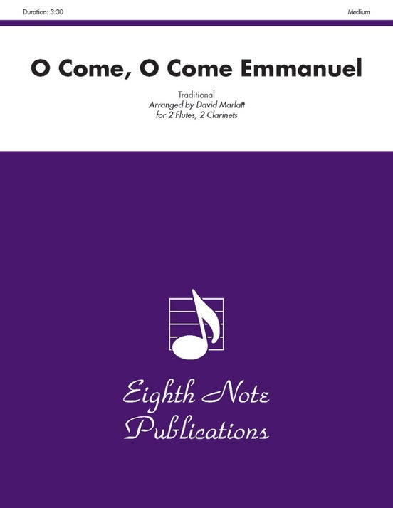O Come O Come Emanuel 2 Flutes 2 Clarinets