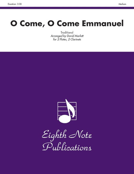 O Come O Come Emanuel 2 Flutes 2 Clarinets