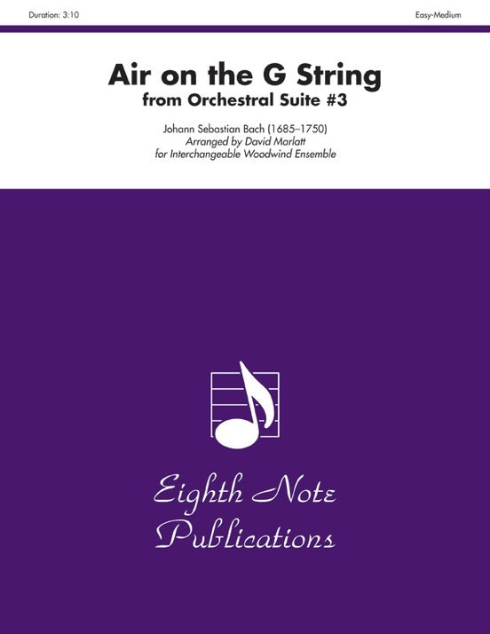 Air on the G String Orchestral Suite No 3 Flex Ensemble Sheet Music