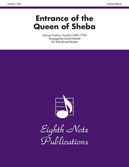 Entrance Of The Queen Of Sheba Woodwind Quintet
