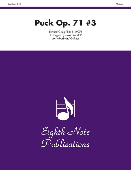 Puck Op. 71 #3 Woodwind Quintet