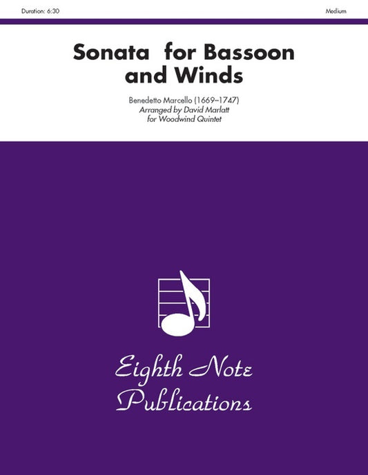Sonata for Bassoon and Winds - Woodwind Quintet Sheet Music