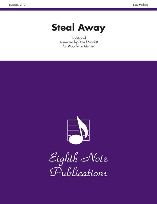 Steal Away Woodwind Quintet Sheet Music
