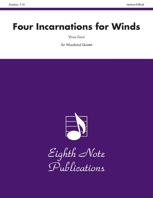 Four Incarnations For Winds Woodwind Quintet