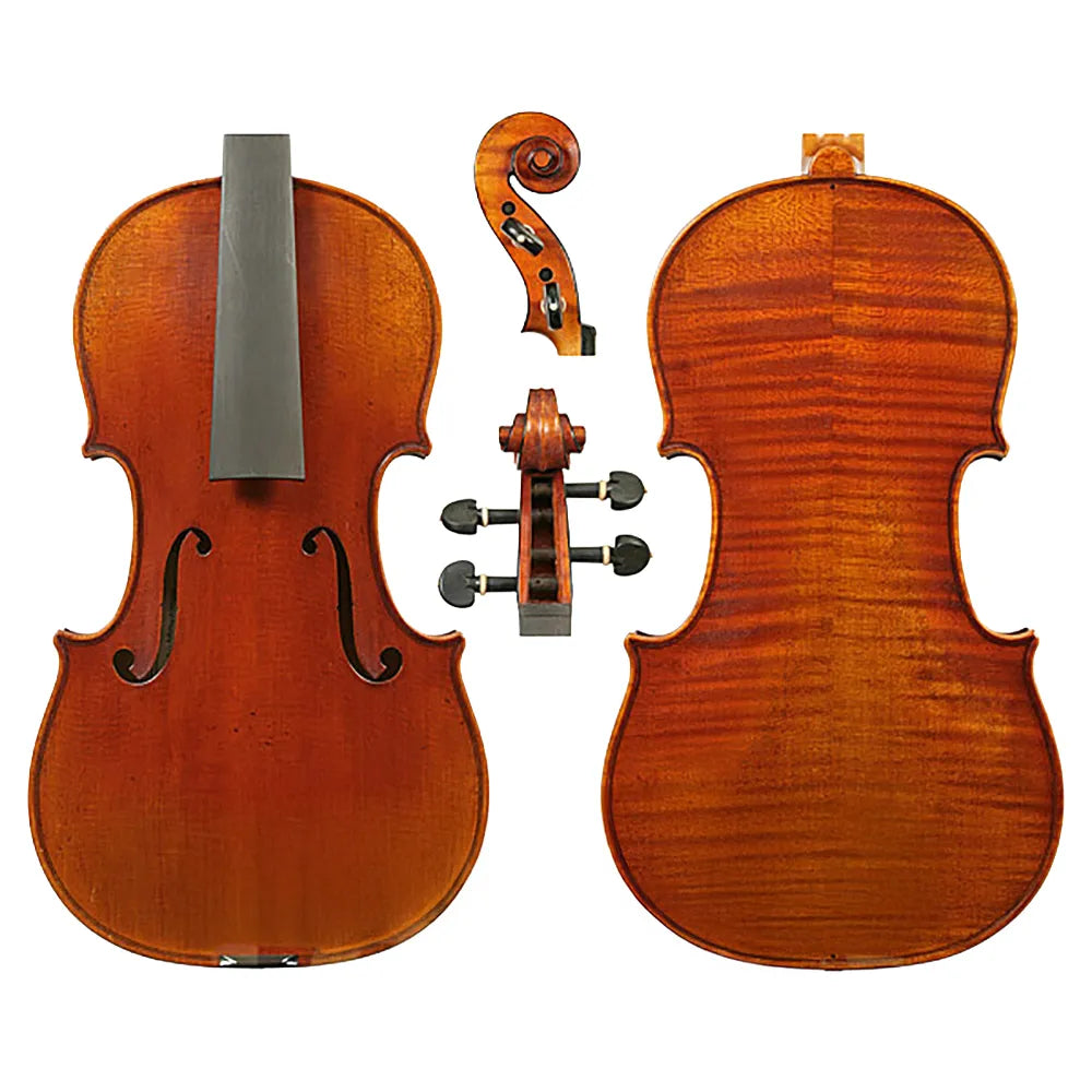 Peter Guan Violin No. 8.0-1716 Provigny - Crafted by Award-Winning Luthiers, Includes Pegs and Chinrest